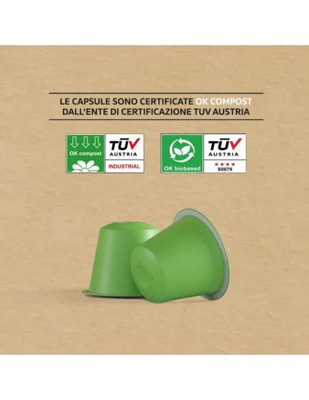 Cap Quarta Caffè 100% vegetarisch und kompostierbar (10 Cap)