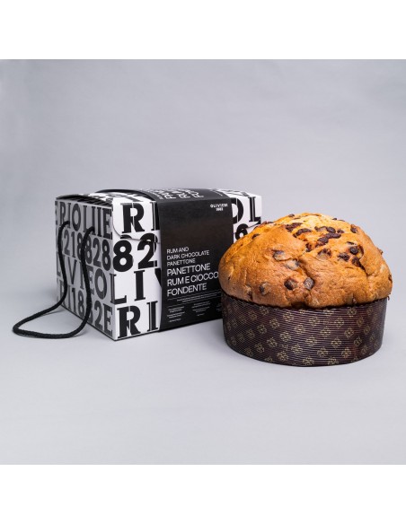 Panettone Rum e Cioccolato Fondente 1000g