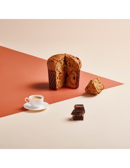 Panettone artigianale Cioccolato e Caffè 1000g