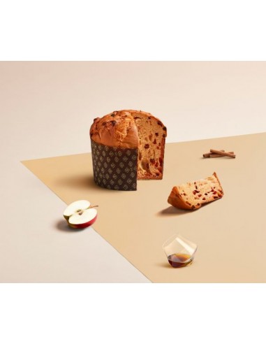 Panettone artigianale Mela Rhum e Spezie 1000g