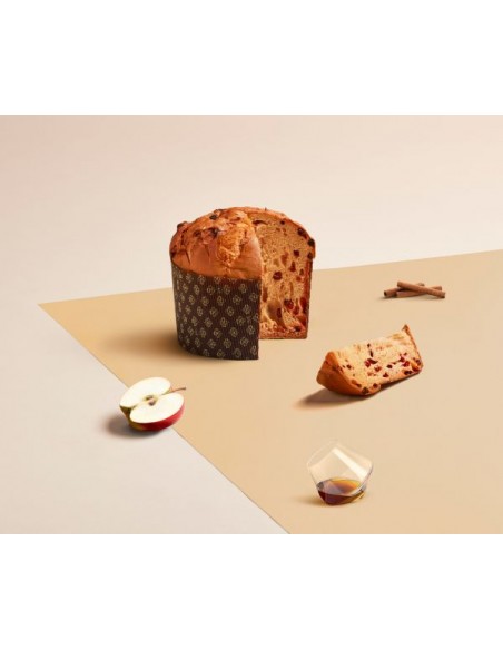 Panettone artigianale Mela Rhum e Spezie 1000g