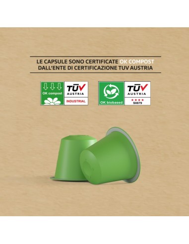 Cap Quarta Caffè 100% vegetarisch und kompostierbar (200 Cap)