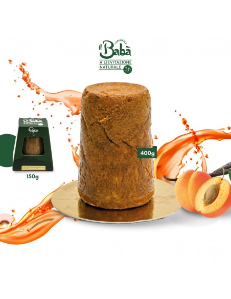 Babà al gusto di Albicocca "Pellecchiella" del Vesuvio e Vaniglia