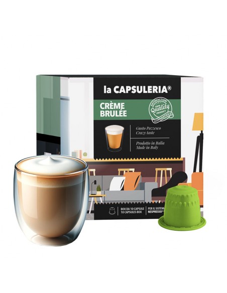 Cap Crème Brûlée - compatible Nespresso