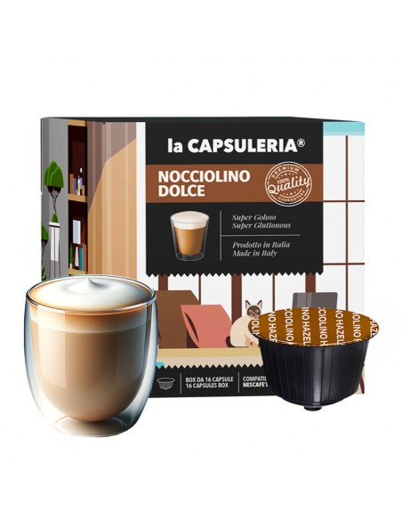 Cap Noisette - compatible Nescafé Dolce Gusto