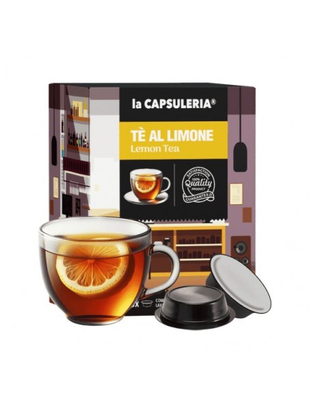 Cap Sweet Lemon Tea - compatible Lavazza A Modo Mio