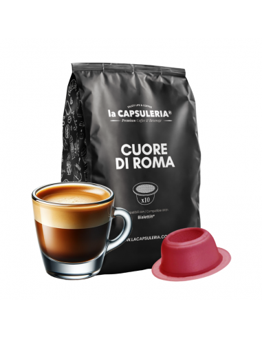 Cap Café Cuore di Roma - compatible Bialetti