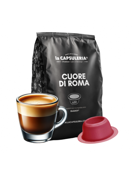 Cap Café Cuore di Roma - compatible Bialetti