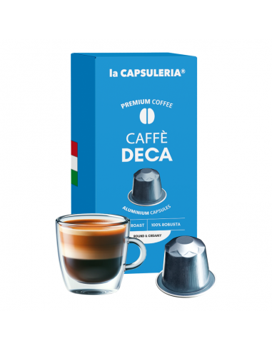 Cap Caffè Deca - Aluminium - compatible Nespresso
