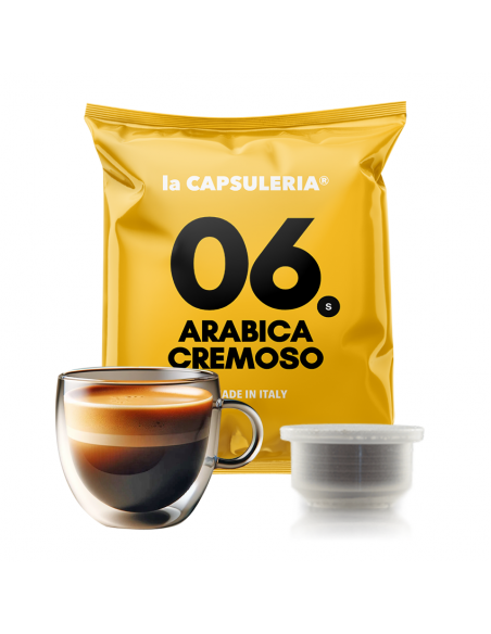 Cap Caffè Arabica Cremoso - La Capsuleria System