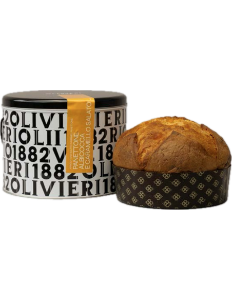 Panettone Tin Line Albicocca e Caramello Salato