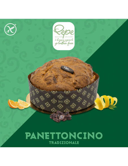 Panettoncino Tradizionale - Gluten Free - Lacotose Free 650g