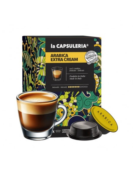 Cap Caffè Arabica Extra Cream - compatible Lavazza A Modo Mio