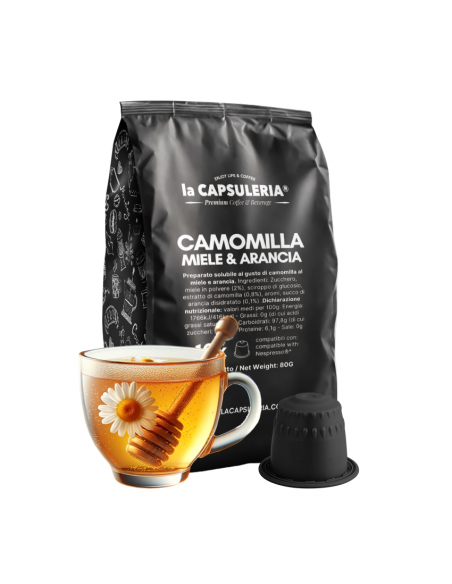 Cap Camomille Miel Orange - compatible Nespresso