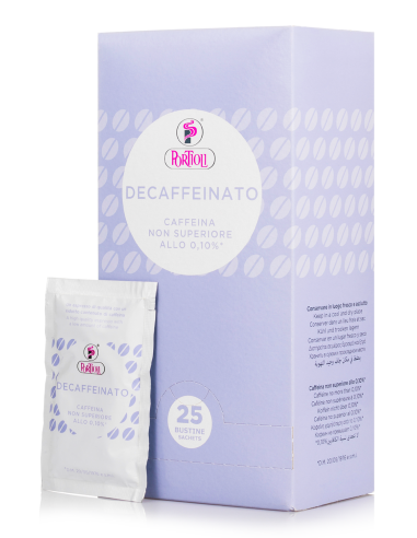 Säcklein Einzelportion Portioli "Decaffeinato" 7.5g
