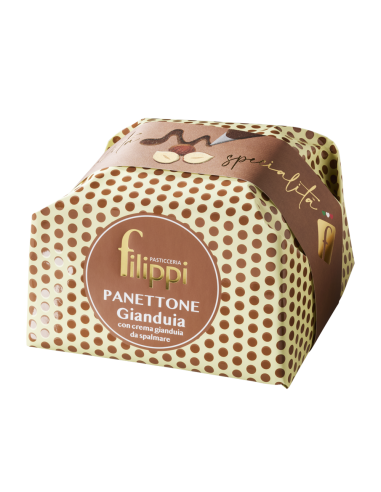 Panettone Gianduia con Crema Gianduia da spalmare 1000g