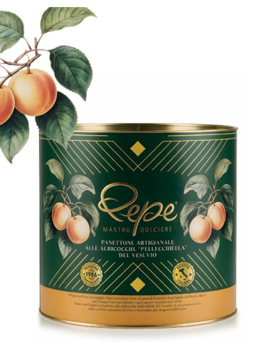 Panettone alle Albicocche "Pellecchielle" del Vesuvio 1000g