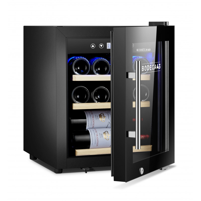 B4324 Cantinetta climatizzaata e ventilata per vino con doppia zona di temperatura
