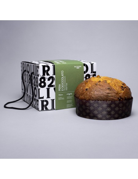 Panettone Pere e Cioccolato 1000g